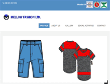 Tablet Screenshot of mellowfashion.com